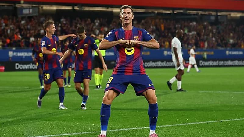 برشلونة يسحق فالنسيا بسداسية نظيفة