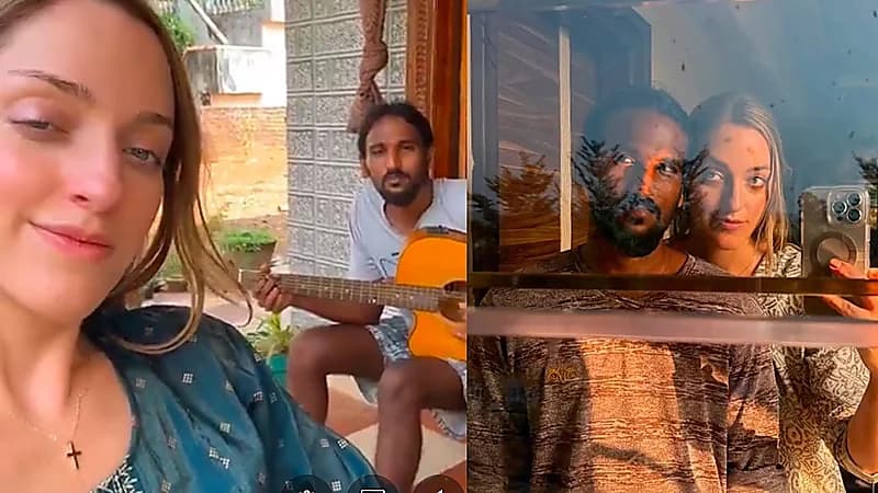 فتاة أمريكية تسافر إلى الهند للقاء شاب ارتبطت به .. فيديو