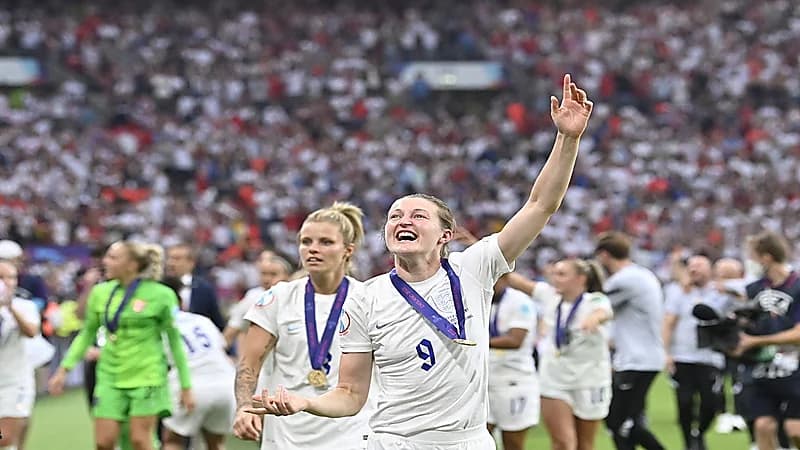 نهائي كأس أوروبا للسيدات يتفوق على الرقم القياسي لدى الرجال