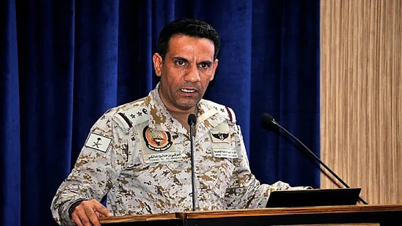 اعتراض طائرة حوثية استهدفت المدنيين بالمنطقة الجنوبية