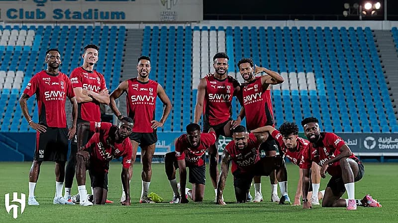 الهلال يكثف التحضيرات لمواجهة القادسية