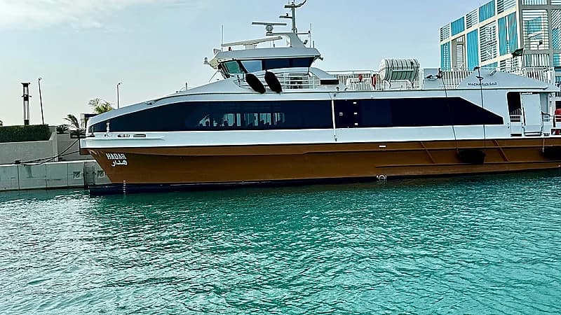 افتتاح تجريبي لمشروع التاكسي البحري في جدة