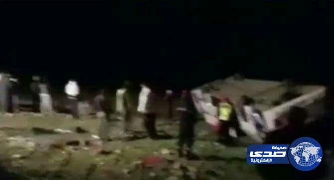 إنقلاب حافلة وسط المغرب يسفر عن تسعة قتلى و45 جريحا