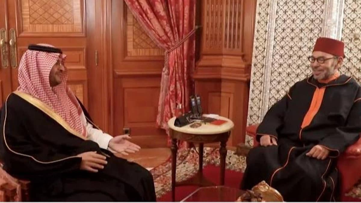 ملك المغرب يستقبل الأمير تركي بن محمد بن فهد بن عبدالعزيز .. فيديو