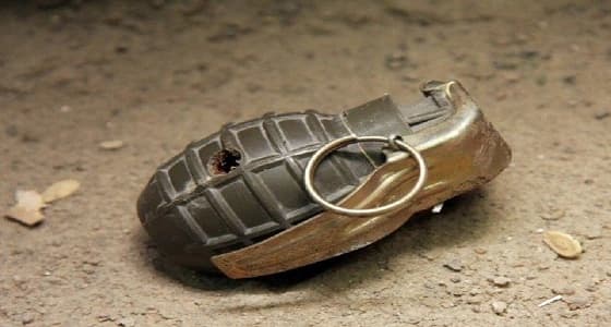 العثور على قنبلة يدوية قديمة في بشرى شرق اربد