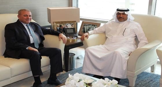 سفير المملكة لدى الأردن يستقبل النائب الأول لرئيس مجلس النواب 