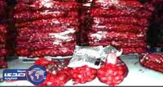 احباط تهريب 54 ألف كيس من مادة " التنباك " في البطحاء