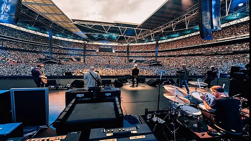 وفاة شخص سقط خلال حفل أويسيس بملعب ويمبلي