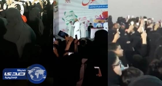 بالفيديو.. عشرات البنات يتراقصن على شيلات أحد مشاهير قناة بداية بمهرجان أبها للتسوق