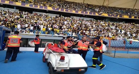 بالصور.. " هيئة الهلال الاحمر " تنهي خطة تقديم الخدمة الإسعافية لمباراة الهلال والنصر