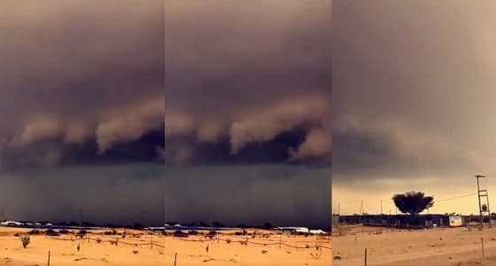 بالفيديو.. منظر مهيب للسحب بطريق " حضن شرق الطائف "