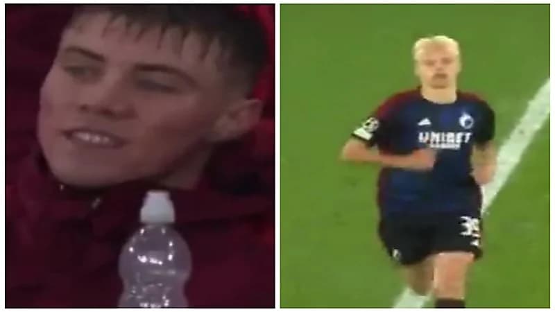 ردة فعل هويلاند بعد دخول شقييقه ضدهم في مباراة مانشستر يونايتد ضد كوبنهاغن .. فيديو