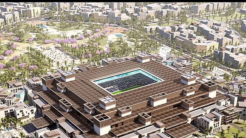 تواصل أعمال إنشاء ملعب "وسط جدة" .. فيديو