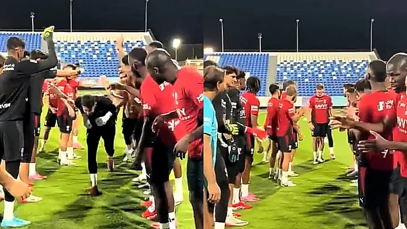 لحظات ترحيب حافلة في الهلال بوصول يوسف وماتيو  ..  فيديو