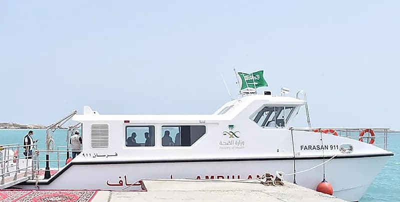 بالفيديو .. تدشين الإسعاف البحري الأول من نوعه في المملكة
