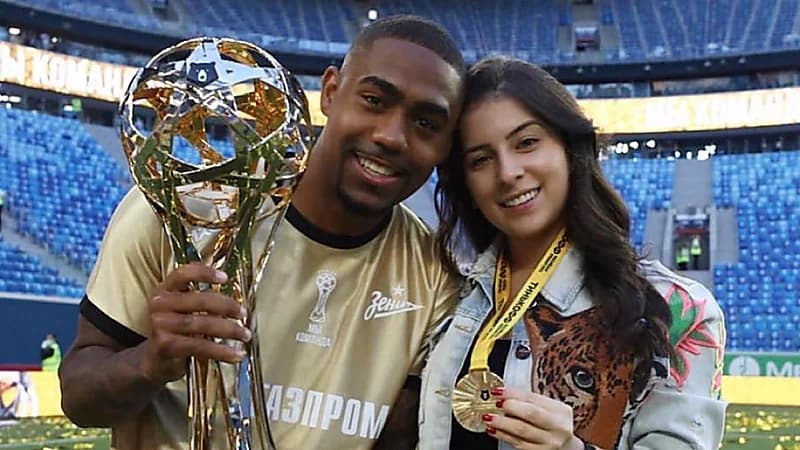 زوجة مالكوم بعد انضمامه للهلال: هيا بنا للرياض لتحقيق بطولات جديدة