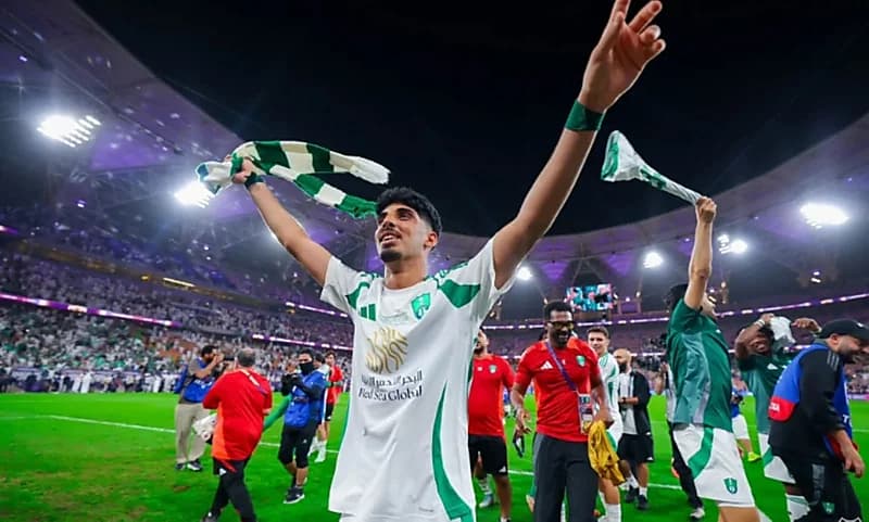 الجهني ينضم لتدريبات الأخضر