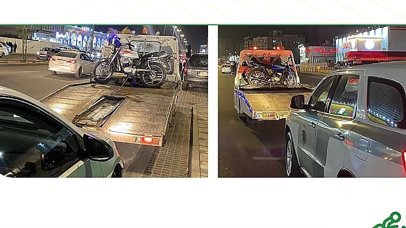 ضبط 261 دراجة آلية مخالفة بمختلف مناطق المملكة