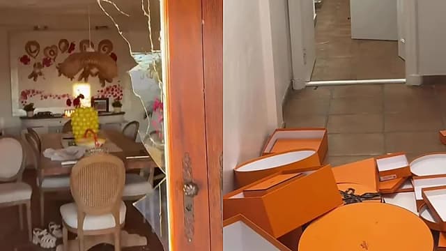 سرقة منزل جويل مردينيان في فرنسا للمرة الثالثة.. فيديو وصور