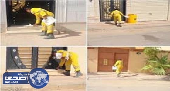 توزيع أكياس نفايات على المنازل لجمع بقايا الأضاحي في رفحاء