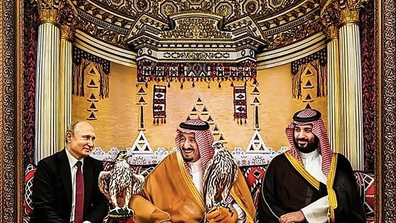 بالصور.. الرسامة السعودية تكشف سر اللوحة المهداة من المملكة لروسيا