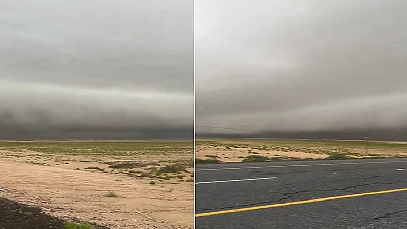 سحابة بصواعق مميتة تتجه نحو دبي .. فيديو