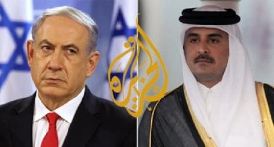بالفيديو..النظام القطري يفضح علاقته بالصهاينة عبر الجزيرة