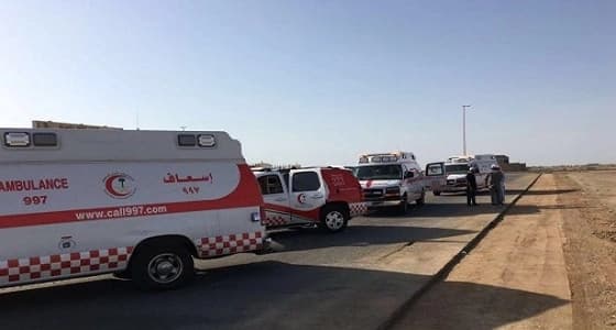 7 إصابات في حادث تصادم سيارة معلمات بالطائف