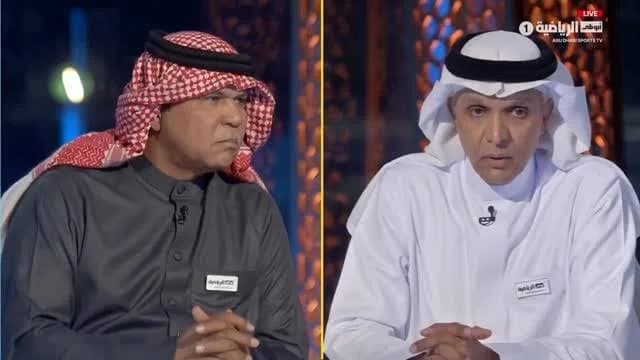 حرب كلامية بين حمد الدبيخي ورياض الذاودي على خلفية خسارة الأخضر .. فيديو