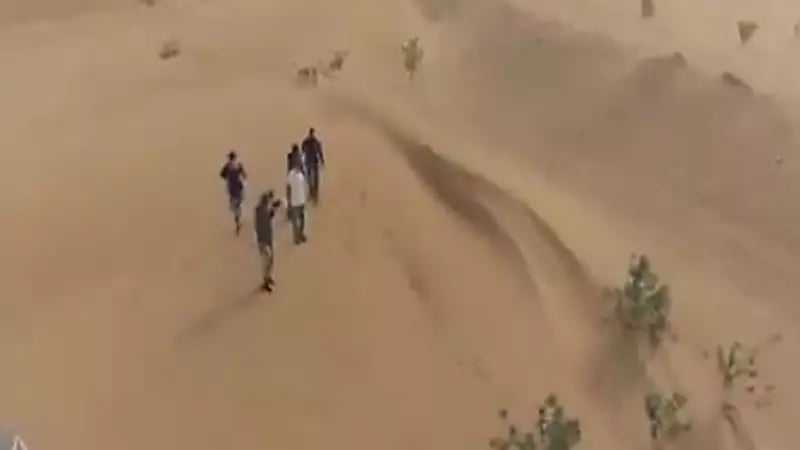 شاهد .. الشقيري يشارك في تجربة إنقاذ شخص مفقود في الصحراء