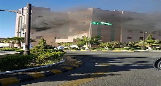 الجهات الأمنية ترجح فرضية تسبب مريض نفسي في حريق مستشفى الطائف