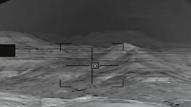 شاهد.. لقطات تظهر اعتراض التحالف لطائرة حوثية أطلقت باتجاه المملكة