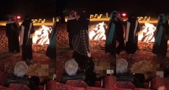 بالفيديو.. فتاة تلقي أبيات شعر في مخيم بالرياض وتثير التساؤلات