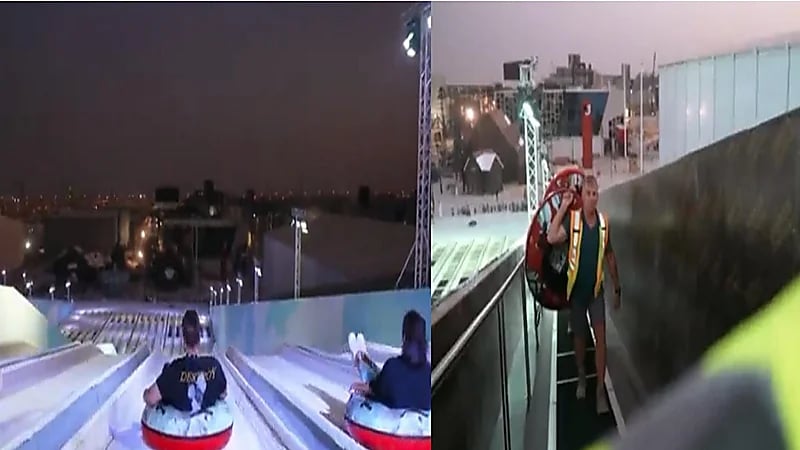 تركي آل الشيخ يشارك فيديو لاختبارات الزحليقة في البوليفارد