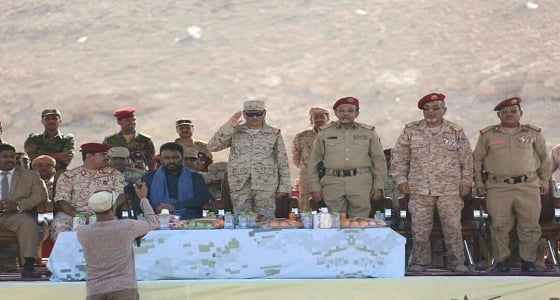 شاهد.. تخرج دفعة ضباط جديدة في حضرموت