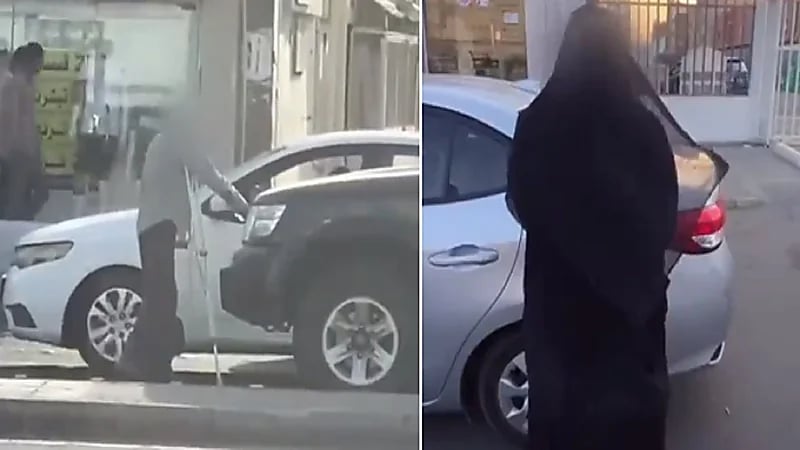 بالفيديو .. ضبط مقيمين مارسوا التسول عند الإشارات المرورية والمحلات