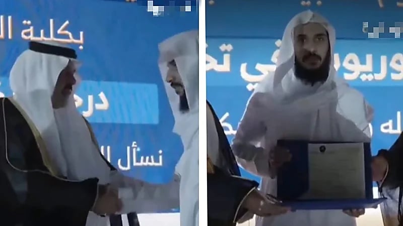 جامعة حائل تمنح شهادة البكالوريوس لطالب توفي قبل تخرجه .. فيديو