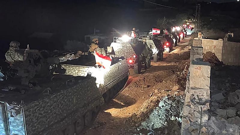 الجيش اللبناني يقبض على عدد من منفذي عمليتي إطلاق صواريخ باتجاه أراضي ⁧‫فلسطين‬⁩