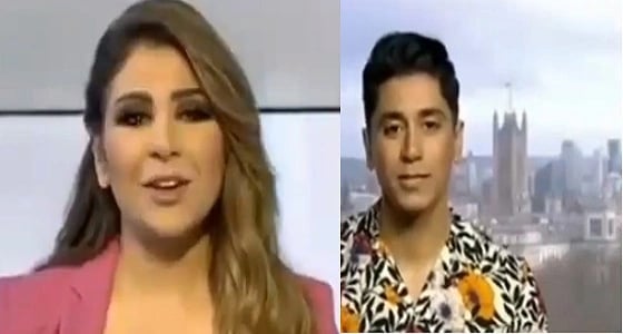 بالفيديو.. مطرب يغازل مذيعة شهيرة على الهواء: المهم تكوني مزهزهة