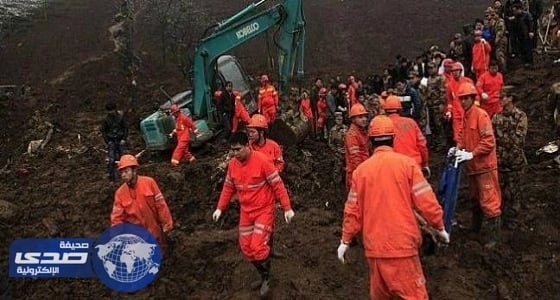 حوالي 100 شخص طُمروا جراء انزلاق للتربة في الصين