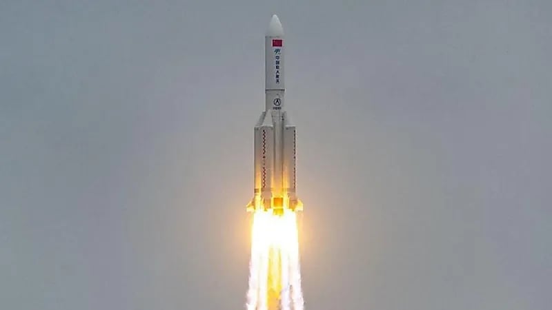 توضيح من السفارة الصينية بالمملكة حول خطر الصاروخ الخارج عن السيطرة