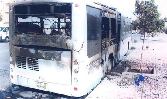 بالصور..القبض على حارق حافلات الطالبات بالرياض