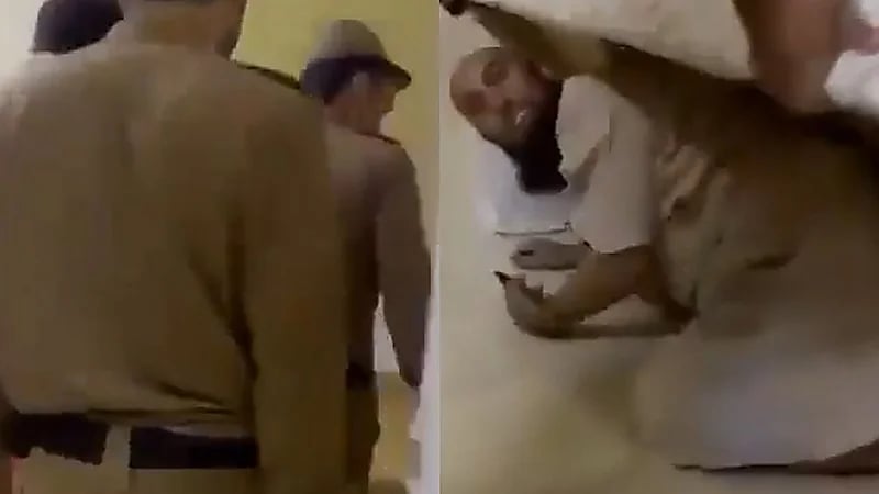 ضبط مخالفًا حاول التخفي بابتسامه تكشف ثقته في تعامل رجال الأمن.. فيديو