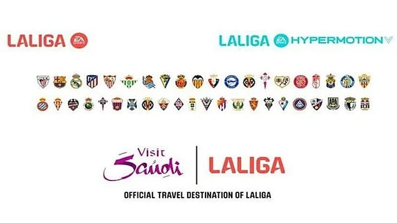 الدوري الإسباني يعلن توقيع شراكة استراتيجية مع روح السعودية