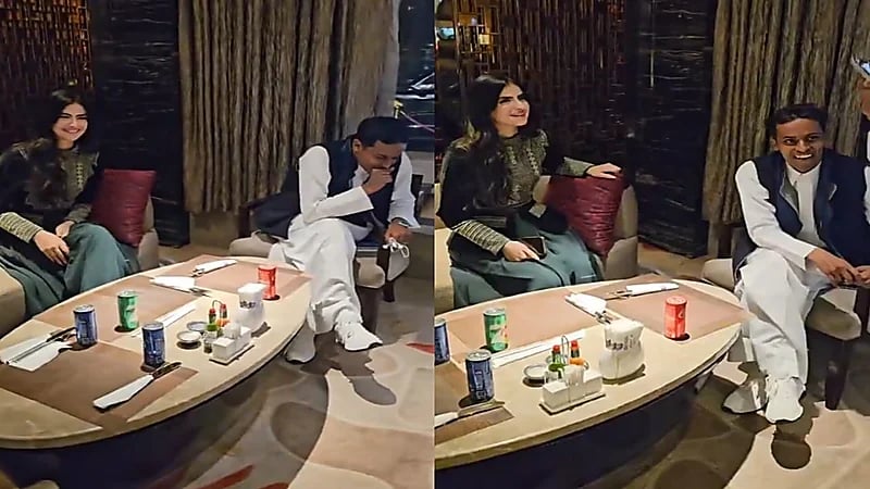 قعيد المجد وشهد الشمري يخطفان الأنظار بظهورهما سويًا.. فيديو