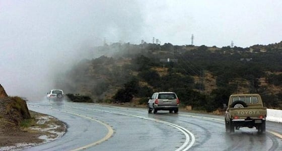 تحذير من تساقط أمطار رعدية على مدن عسير