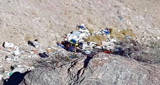 مصرع وإصابة 7 أشخاص في حادث بـ " بني مالك "