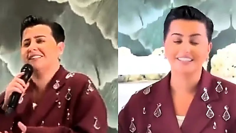 إطلالة شمة حمدان تُشعل الجدل في حفل زفاف شقيقتها.. فيديو