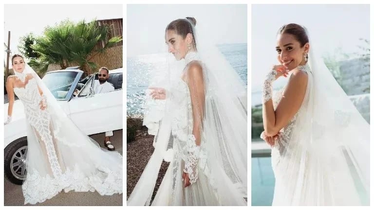 أمينة خليل تختار اليونان للاحتفال بزواجها للمرة الثانية.. فيديو وصور