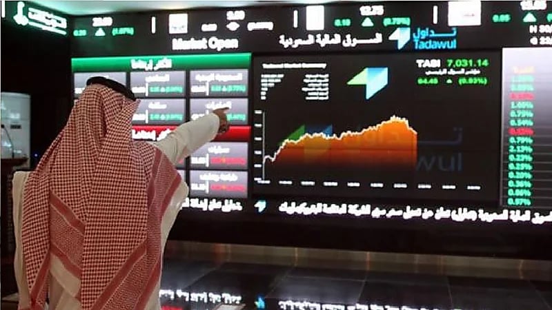 مؤشر سوق الأسهم يغلق على ارتفاع